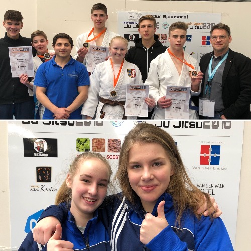Ju-Jutsu: Erfolgreiche Dutch Open in Amersfoort