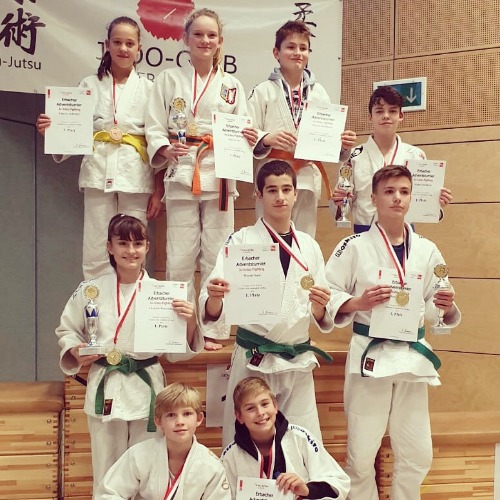 Ju-Jutsu: Erbacher Adventsturnier 2019 - Neun Medaillen für Kodokan