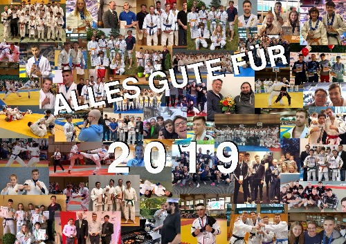 Ju-Jutsu: Alles Gute für 2019!
