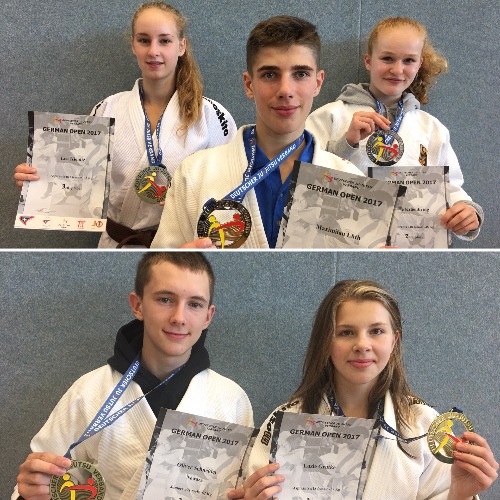 Ju-Jutsu: Fünf Medaillen an Tag 2 der German Open
