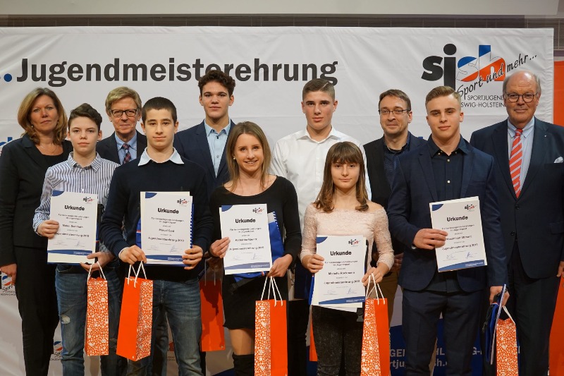 Ju-Jutsu: SJSH-Jugendmeisterehrung in Kiel 2019