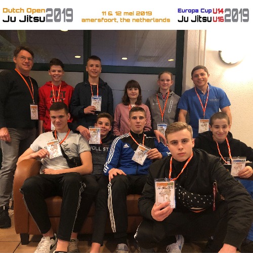 Ju-Jutsu: U14-/U16-Europa Cup und Dutch Open 2019