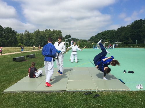 Ju-Jutsu: „Sonntags in Bewegung“ im Stadtpark Norderstedt