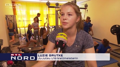 Ju-Jutsu: RTL Nord berichtet über Luzie Grutke und das Gymnasium Heidberg