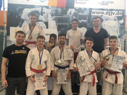Ju-Jutsu: Drei Deutsche Meister im Ne-Waza an Tag 2 der DEM 2017