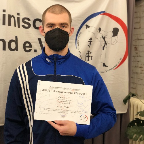 Ju-Jutsu: Platz 2 für Kodokan beim SHJJV-Breitensportpreis 2020/2021