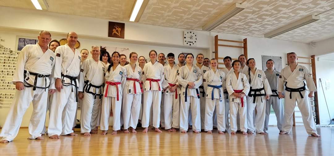 Taekwon-Do: Prüfungsvorbereitungslehrgang für Rot/Schwarzgurte unter der Leitung von Michael Unruh (7. Dan)