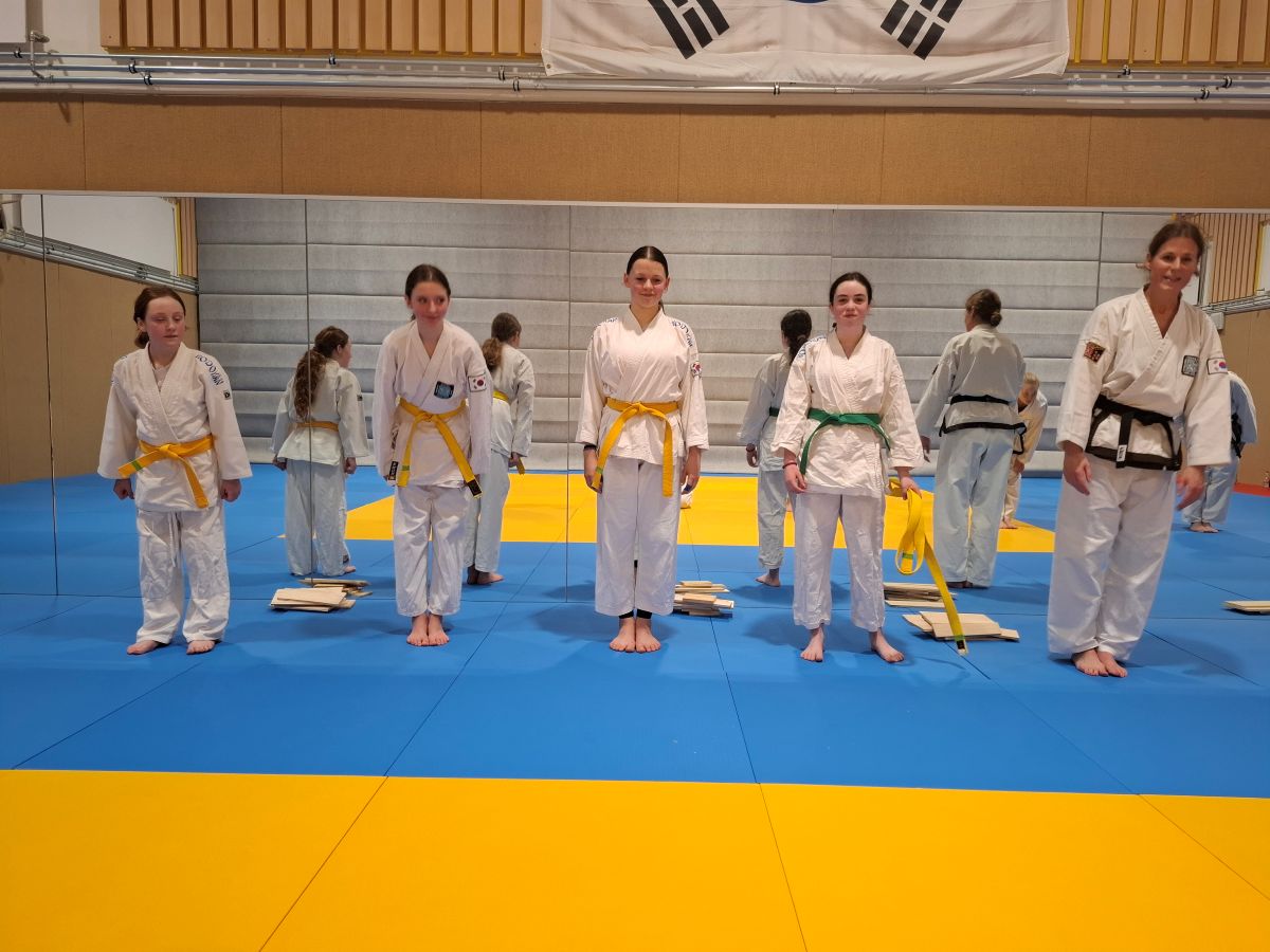 Taekwon-Do: 1. Prüfungstag in 2025