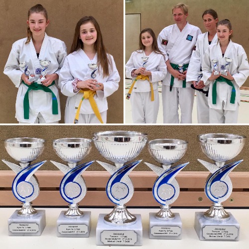 Taekwon-Do: 5 Pokale beim Alsterpokal 2019