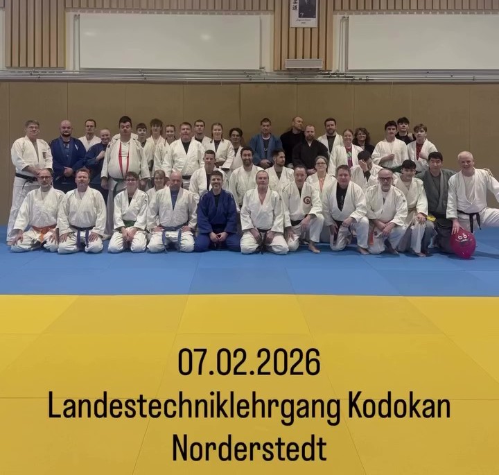 Ju-Jutsu: Landestechniklehrgang am 07.02.2026